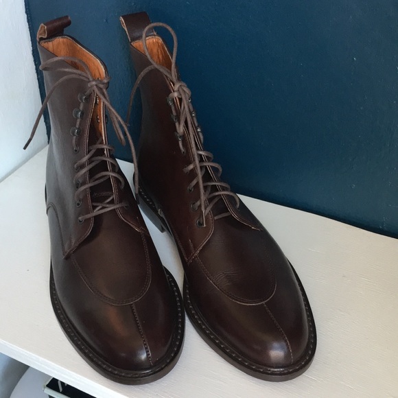 The Gap Italian Leather Lace up boots - Picture 5 of 10